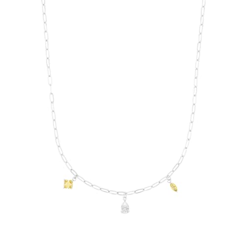 Collier en argent sterling 925 avec pendentif Amor pour femme sous coffret