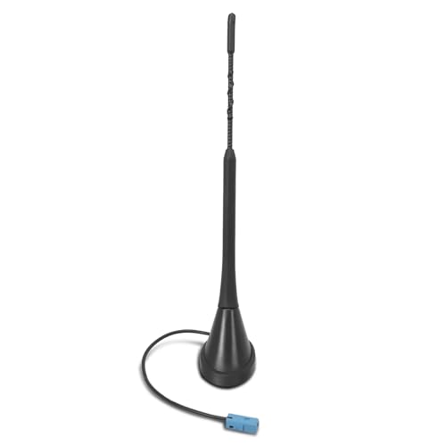 Konuooer HC97 Antenne de toit de voiture compatible avec Astra G/H Corsa C/D Meriva A Vectra C Signum Omega B Zafira A/B Longueur de la tige 28 cm