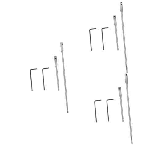 DIYEAH 3 Juegos De Extensiones De Varilla De Conexión De Broca De Varilla Extendida Extensión De Broca Herramienta Manual De a Extendida Para Llave De Taladro Accesorios