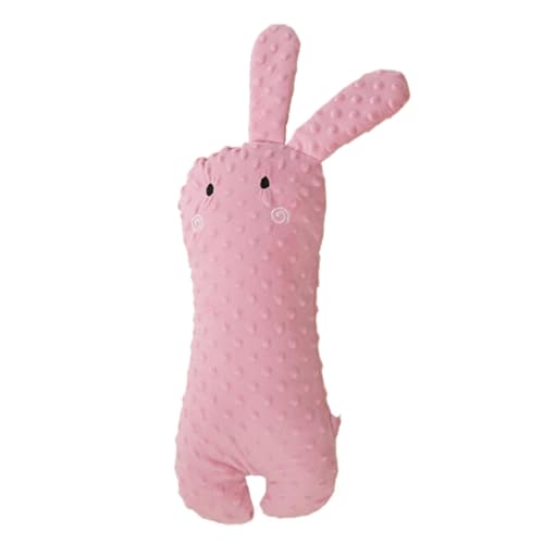 Almohada para tumbarse de Lado, Almohada calmante para bebé con diseño antivuelco, cómodo compañero de sueño, Relleno calmante, Forma de Mascota, 50 x 18 cm, para Dormir de Lado, antiescupir