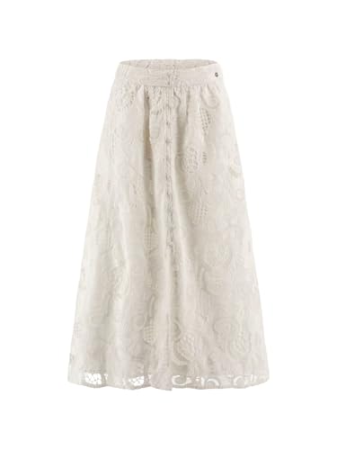 Eco Domitille Long Embroidered Skirt