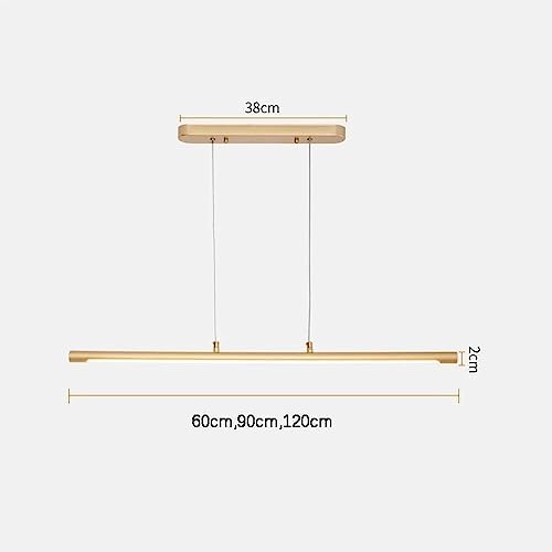 Lámpara de araña lineal LED de 4000K resistente para restaurantes 8
