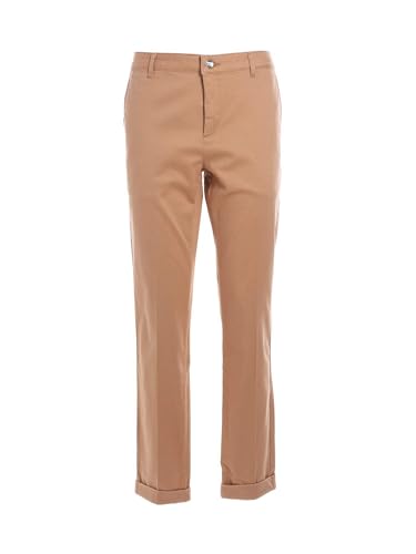 Pantalon beige femme Fracomina FR22WV4015D45201 taille 32 ajusté
