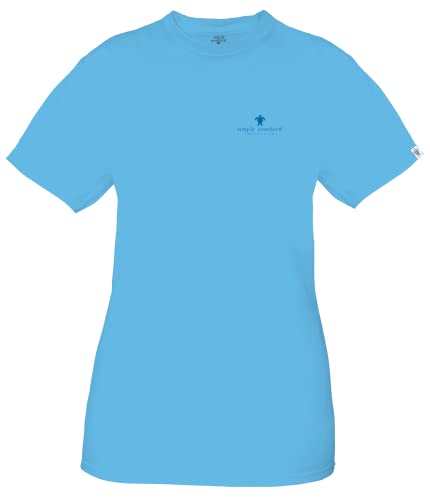 Simply Southern Footprints T-Shirt Turquoise #TOP1