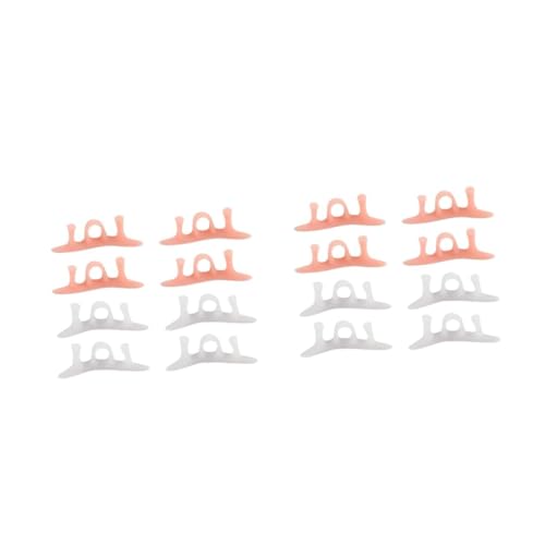 PartyKindom 2sets Foot Care Separator for Women Crooked Ingrown Toenail Foot Tool 4pairs*2