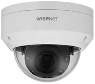 Hanwha Techwin LNV-6072R 2MP IR WDR PoE Network Outdoor Dome Camera with 3.2~10mm Motorized Vari-Focal Lens, 3.1x Zoom, RJ45 Connection.