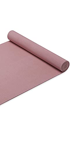 Image of Gaiam Yoga Mat - Solid Color Exercise & Fitness Mat for All Types of Yoga, Pilates & Floor Exercises (68 inch x 24 inch x 4mm or 6mm Thick)