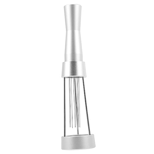 PRETYZOOM Coffee Diffuser Coffee Powder Stirrer Espresso Ground Coffee Stirring Tool Espresso Tools Wdt Tool Espresso Coffee Stirrer Coffee Stirrers Stainless Steel Auxiliary Aluminum Alloy