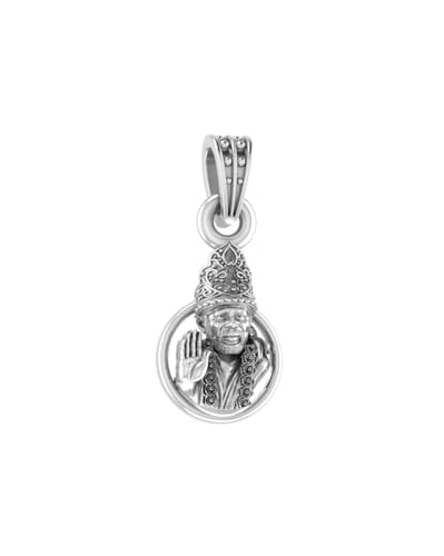 Pendentif Shree Sai Baba argent sterling 925 Mtrolls 600653367 taille S 5,6g