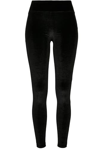 Urban Classics Ladies High Waist Velvet Leggings Femme - vue 2