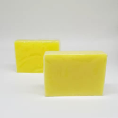 Whitening Lemon Soap with Glutathione, Vitamin C & E – Brightening Bar with Lemon Oil, Pearl Powder & Coconut Oil – Deep Cleansing & Even Skin Tone