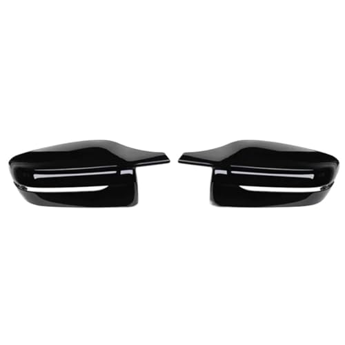 Couvercle de rétroviseur noir brillant pour BMW Séries 3 G20 et G30 coque extérieure LHD