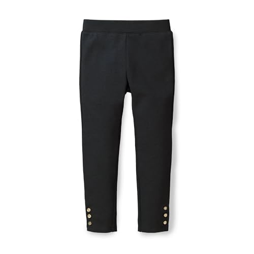 Image of Hope & Henry Girls' Ponte Pants with Button Details