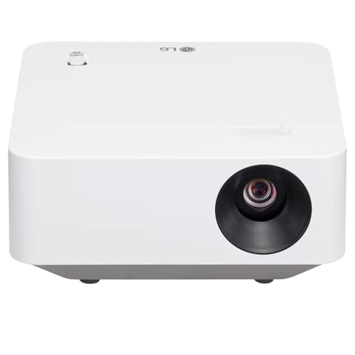 LG CineBeam PF510Q Smart Full HD Portable Projector (1920x1080) with Screen Upto 120 inch, Compact Size with Remote, webOS, Wireless Connection, Bluetooth Audio Dual Out, Apple AirPlay, Screen Share