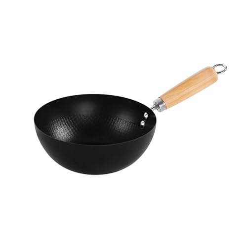 Sartén Wok de Hierro Fundido con Asa Anticalor, 22 cm miniatura 1