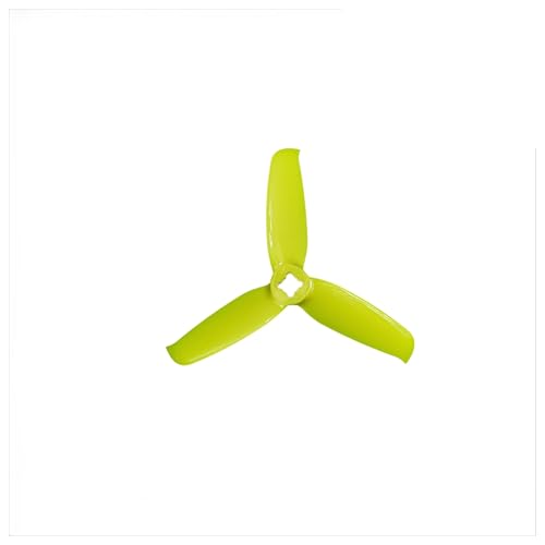 Hélice 3 pales 3052 de 3 pouces jaune avec trou 5mm pour drone FPV