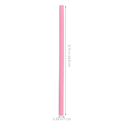 Pailles en silicone réutilisables durables de qualité supérieure avec brosse TOYANDONA - 6