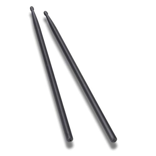 Sehuby 1 paire de baguettes de batterie 5A, baguettes classiques en fibres de carbone pour enfants...