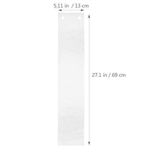 Bolsas de plástico para paraguas transparentes y resistentes de 72 cm para negocios 3