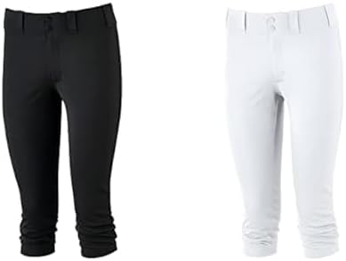 Mizuno Youth Girl's Prospect Softball Pant, Black, Large Youth Girl's Prospect Softball Pant, White, Large