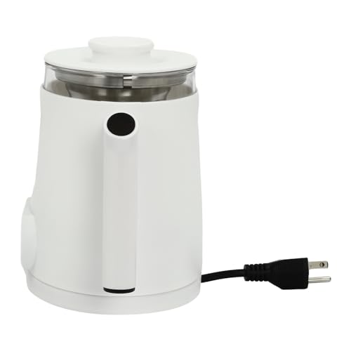 Tetera eléctrica multifuncional 27oz blanco miniatura 6