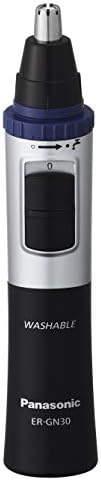 Panasonic Nose Trimmer and Ear Hair Trimmer, ER-GN30-K, Wet/Dry Nose Hair Trimmer