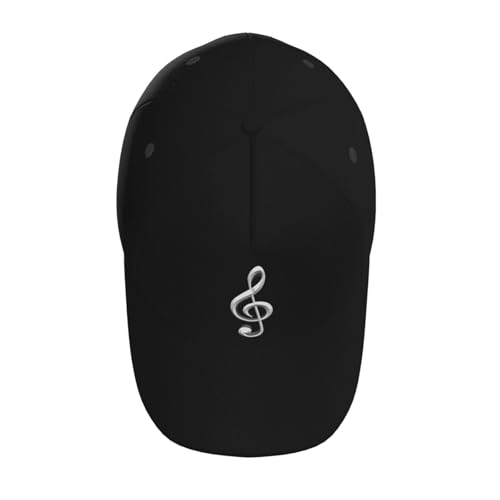 Treble Clef Music Baseball Hats for Men and Women - Classic Adjustable Hats4