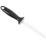 POPETPOP Afilador Multifunción de Tijeras y Cuchillos Portátil Piedra de Afilar de Cerámica Resistente al Desgaste Varilla de 1229 CM para Uso Doméstico y Cocina