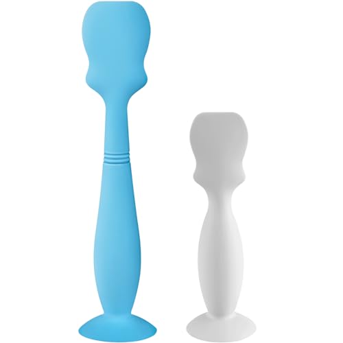Image of Nearbyme Baby Diaper Cream Spatula Applicator Soft Silicone Baby Butt Paste Spatula (Color 5)
