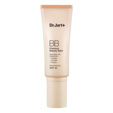 Dr.Jart+ Premium BB Tinted Moisturizer with SPF 40 and Niacinamide | bb cream | Korean Skin Care, Light Medium-Medium, 1.35 Fl Oz Cover