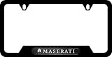 Black License Plate Frames