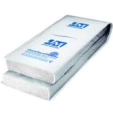 Johns Manville 1094 SQFT 10 Bags of R 19 Kraft Faced 15 by 105 Fiberglass Batts Fits 2X6 Exterior Walls