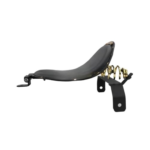 Asiento de motocicleta chopper con muelles de 3" para amortiguación suave