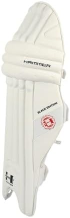 Hammer Black Edition Batting Pad - White