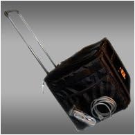 Rolling Carrying Case for Mitsubishi Photo Printers. Fits CP-K60DW-S, CP-D90DW, CP-9550DW, CP-D70DW, Mitsubishi CP-M1A, CP-D80DW. Great for Photo Booth Business.