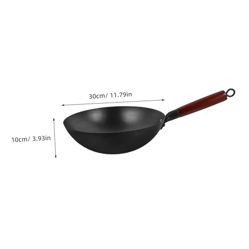 Wok de Hierro con Recubrimiento Antiadherente y Mango Ergonómico miniatura 2