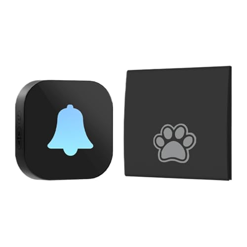 Timbre para puerta canino impermeable de largo alcance inalámbrico 2