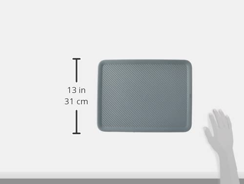 TATAY Plastic Storage Basket Lid Baobab, Grey, 18.6 x 27.7 x 0,6 - Image 4