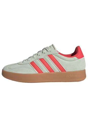 adidas Women's Barreda Schuh Linen Green/Semi Lucid Red/Wonder White 38