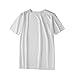 Men's Ice Silk T-Shirt Solid V-Neck Tees Short-Sleeved Pullover Fitness Summer Shirts Seamless Stretch Tight Top