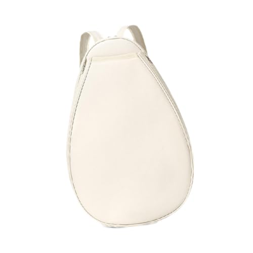 kowaku Tennis Bag Badminton Shoulder Bag Versatile Stylish Tennis Racquet Bags Backpack for Fitness Adults Badminton Racquet, White