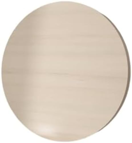 Cutdred 天板のみ丸 レストランテーブル用 天板 木製 丸型 北欧風 DIY カフェテーブル 円 バーテーブル 丸テーブル ラウンドテーブル 丸い 休憩 テーブル机 食卓 無垢材 木製 人気 ラウンドテーブル 直径2~4人用 (木目カラー,50cm)