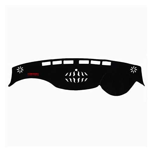 Housse de Tableau de Bord pour Nissan Patrol Y62 2014-2021 Tapis de Protection Noir
