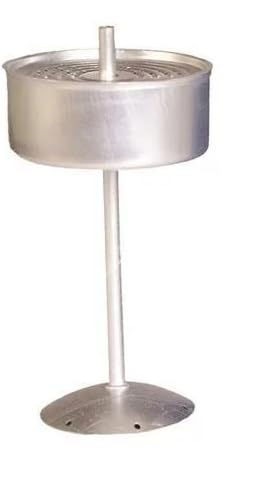 Cafetière en émail avec percolateur pour 12 tasses (2 l) Émaillé noir ou bleu + 2 cuillères à café Pour le camping et les déplacements Compact (bleu avec taches blanches)