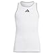 adidas Mädchen Club Tank Top, White, 13-14 Years