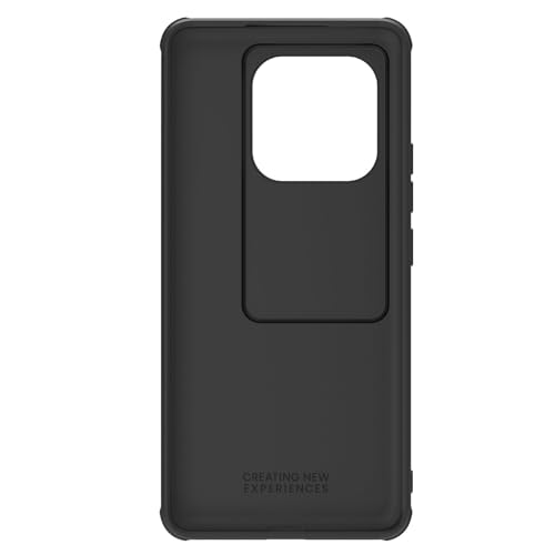 Image of Nillkin Protective Case for Xiaomi Redmi Note 14 Pro Plus (6.67 inch Inch) Camshield Pro Camera Close & Open Double Layered Protection TPU + PC Black Color