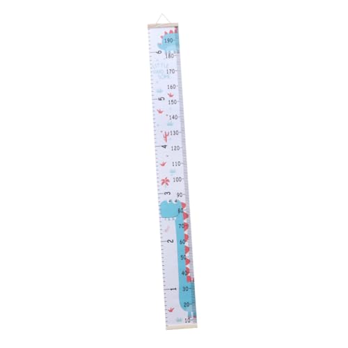 VICASKY Environmental Kids Growth Chart Wooden Canvas Child Height Measurement Ruler