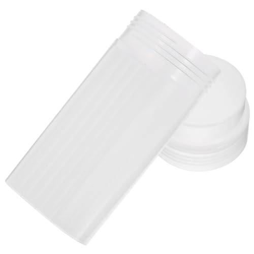 PRETYZOOM Staining Jar Laboratory Slide Container Staining Microscope Slides Staining Holder Slide Staining Holder White Plastic