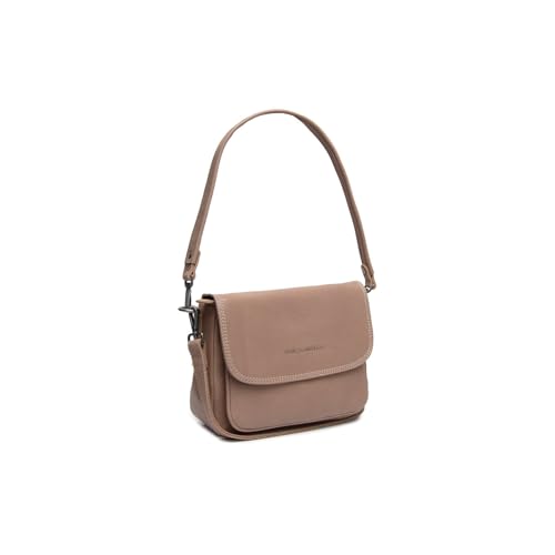 Sac à épaule bandoulière Miloa l'accessoire en cuir taupe de votre vie