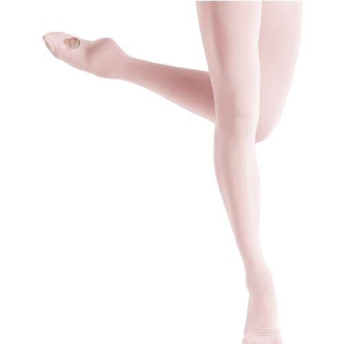 2Pcs Girls' Soft Dance Tight Toddler Ballet Footed Tight Transition Pantyhose Kids School Footed Legging Stockings